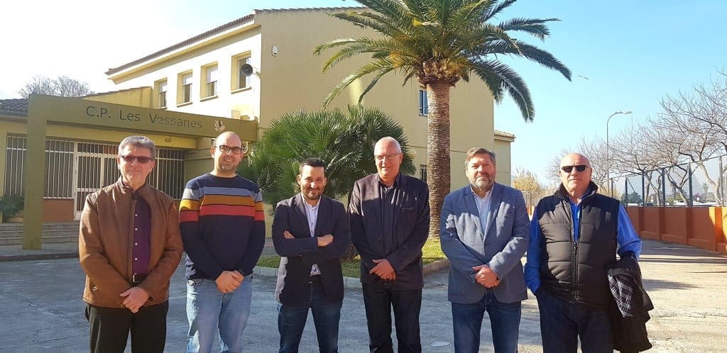 visita del conseller marza al colegio les vessanes