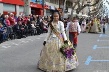0′ Ofrenda de flores fallas Dénia 2019 – Falla Camp Roig