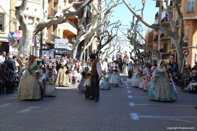 01 ofrenda fallas denia 2019 falla oeste