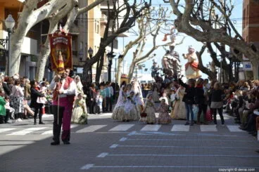 01 Ofrenda Fallas Dénia 2019 – Falla París Pedrera