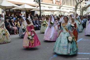 02 Ofrenda Fallas Dénia 2019 – Falla Saladar