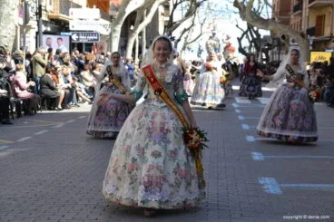 Ofrenda Fallas Dénia 2019 – Juntas locales invitadas