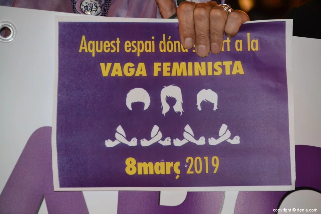 04 Manifestación feminista Dénia – Vaga feminista