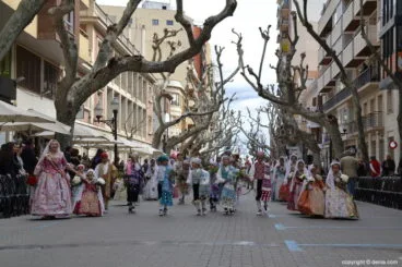 04 Ofrenda Fallas Dénia 2019 – Falla Campaments