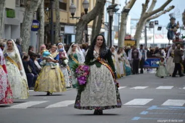 06 Ofrenda Fallas Dénia 2019 – Falla Les Roques