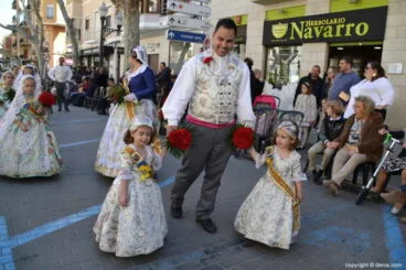 06 Ofrenda Fallas Dénia 2019 – Falla Oeste