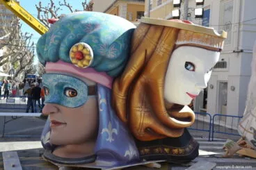 Plantà fallas Denia 2019 – Falla Centro
