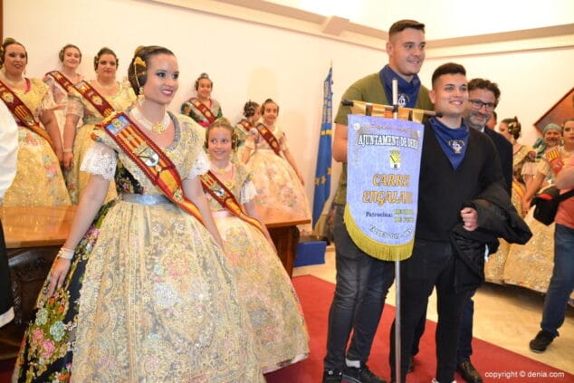 06 premios fallas denia 2019 carrer engalanat 1o grup mariners