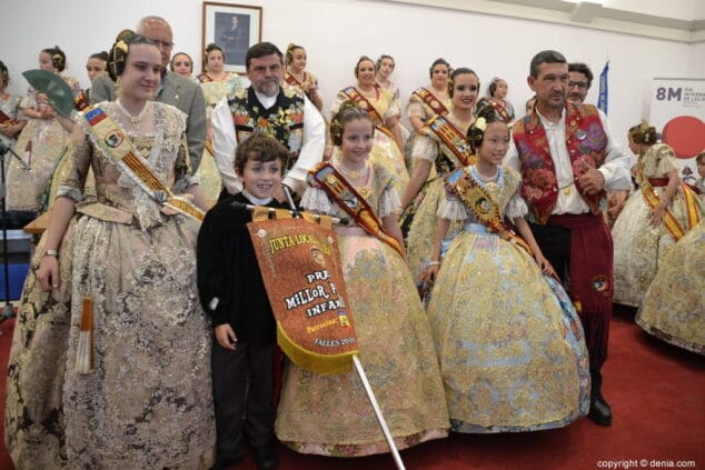 06 premios fallas infantiles denia 2019 premio mejor pintura falla centro