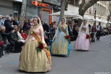 07 Ofrenda de flores fallas Dénia 2019 – Falla Camp Roig