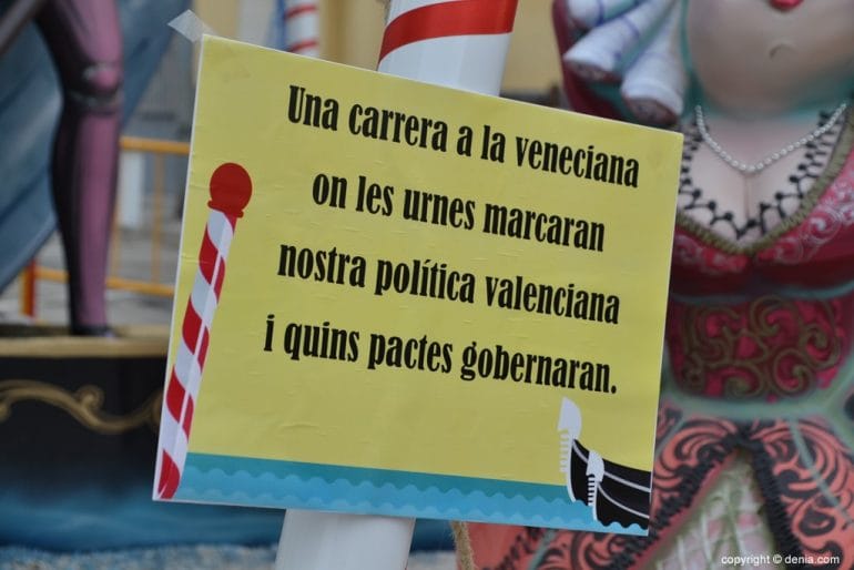 Críticas en la Falla Diana 2019