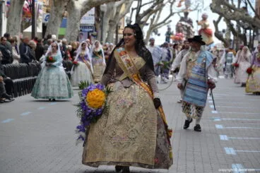 09 Ofrenda Fallas Dénia 2019 – Falla Campaments