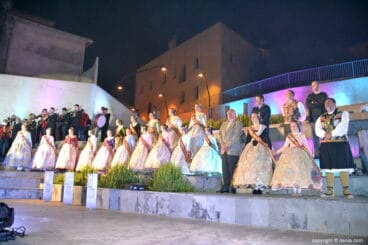 Crida de las falleras mayores de Dénia 2019 – Banda de Dénia