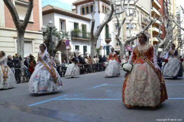 12 Ofrenda Fallas Dénia 2019 – Falla Diana