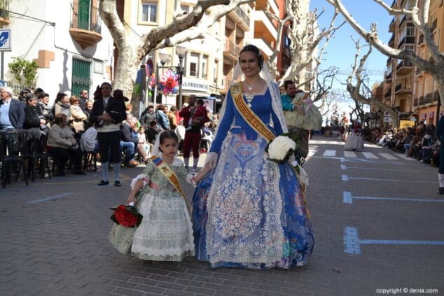13 ofrenda fallas denia 2019 falla baix la mar