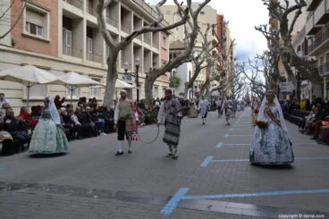 13 Ofrenda Fallas Dénia 2019 – Falla Campaments