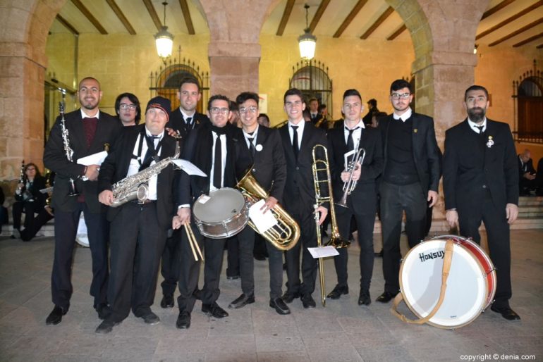 Concert of bands of the faen of Dénia