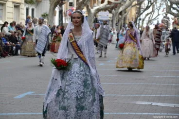 14 Ofrenda Fallas Dénia 2019 – Falla Campaments