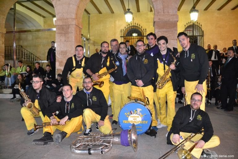 Concierto de bandas de las fallas de Dénia - Trotamúsicos