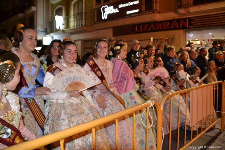 16 Cremà de la falla de la Junta Local Fallera 2019 - corte de honor infantil