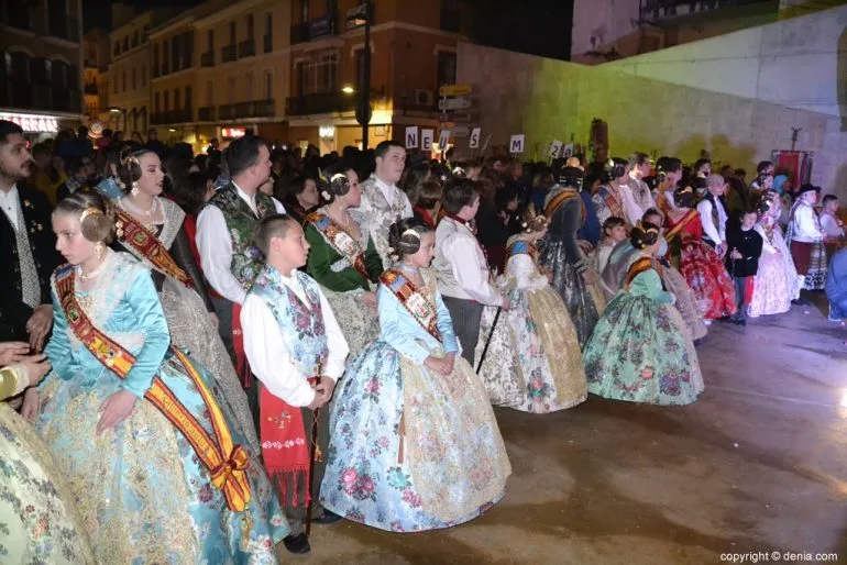 Crida de las falleras mayores de Dénia 2019 - Cargos