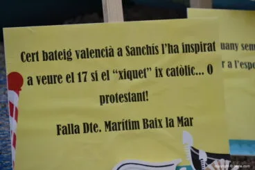 Críticas en la Falla Diana 2019