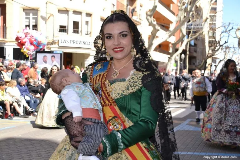 Ofrenda Fallas Dénia 2019 - Falleras Mayores de Dénia de otros años