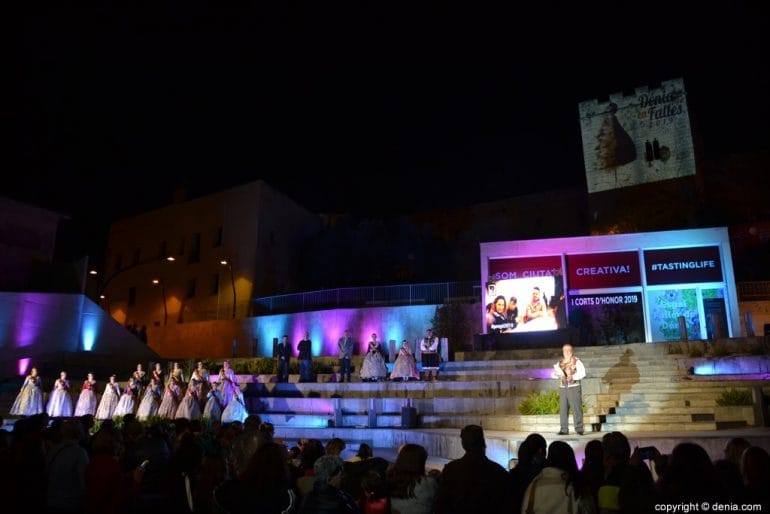Pregón Fallas Dénia 2019 - Escenario