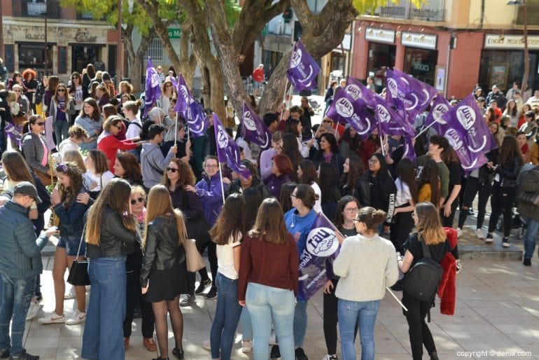Concentración 8 Marzo 2019 en Dénia - Asistentes