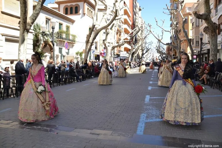 18 Ofrenda Fallas Dénia 2019 - Falla Oeste