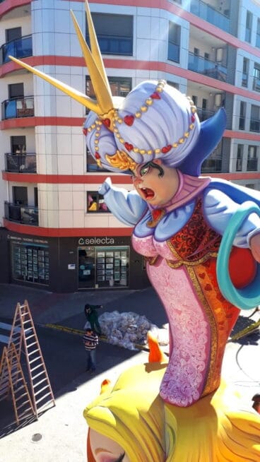 Plantà fallas Dénia 2019 – Saladar