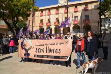 Concentración 8 Marzo 2019 en Dénia – CCOO