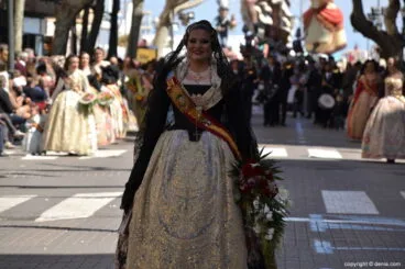 19 Ofrenda fallas Dénia 2019 – Falla Centro