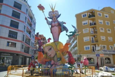 Plantà fallas Denia 2019 – Falla Saladar