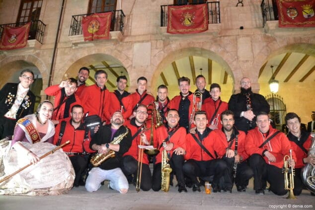 20 concierto de bandas de las fallas de denia tocat un ou