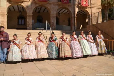 20 Pleitesías fallas Dénia 2019 – Corte de honor infantil