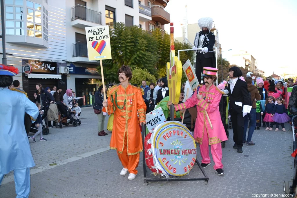 Carnaval Dénia 2019 – Beatles