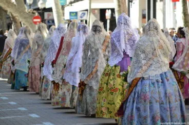 22 Ofrenda fallas Dénia 2019 – Falla Centro