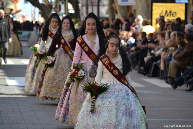 Offering Fallas Dénia 2019 - Children's Court of Honor