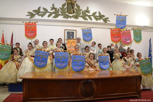 24 premios fallas infantiles denia 2019 cargos infantiles de denia