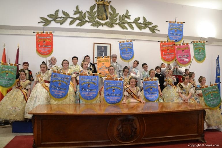 24 Premios fallas Infantiles Dénia 2019 - Cargos infantiles de Dénia