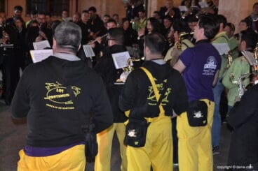 Concierto de bandas de las fallas de Dénia – Músicos