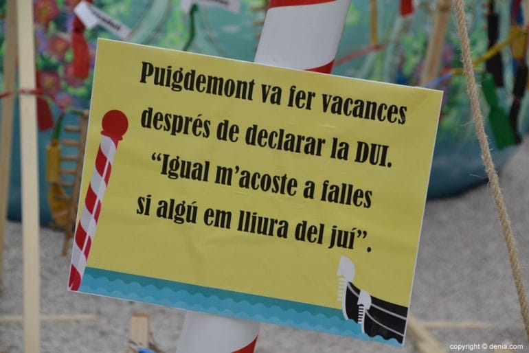 Críticas en la Falla Diana 2019