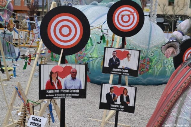 27 criticas en la falla diana 2019