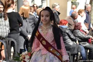 Ofrenda Fallas Dénia 2019 – Corte de honor infantil
