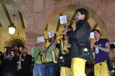 Concierto de bandas de las fallas de Dénia – músicos
