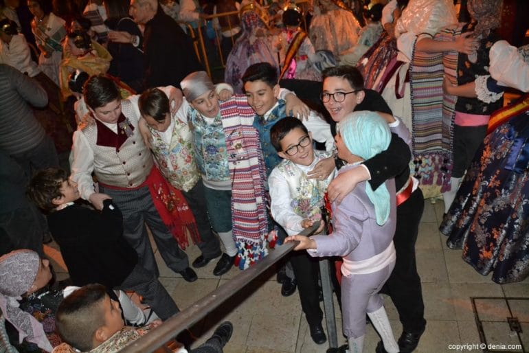 Concierto de bandas de las fallas de Dénia - cargos infantiles