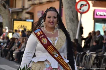 Ofrenda Fallas Dénia 2019 – Corte de honor