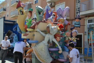 Plantà fallas Denia 2019 – Infantil de Baix la Mar