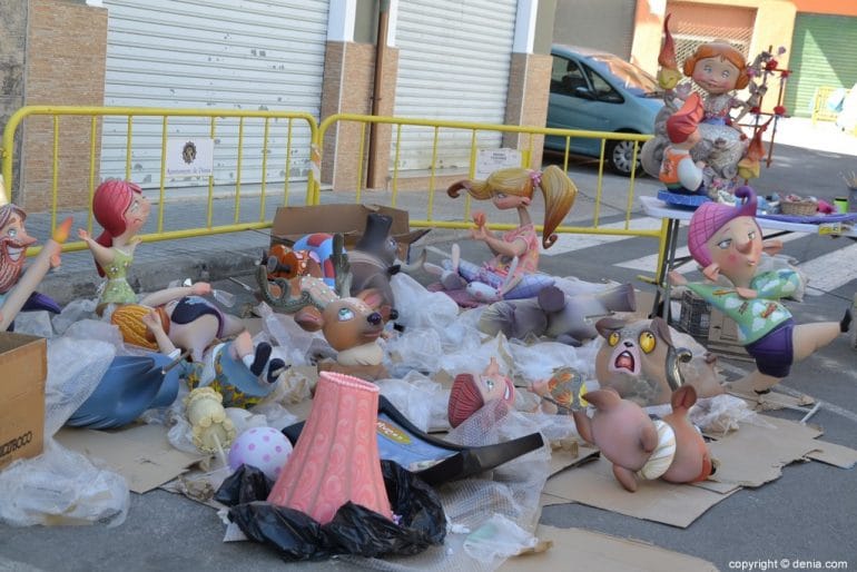 Plantà fallas Denia 2019 - Infantil de Baix la Mar